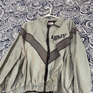 Army Gray and Black Jacket